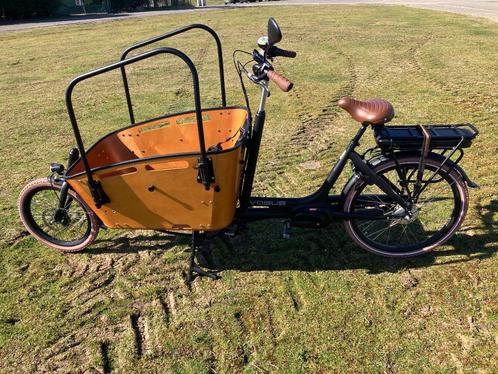Bakfiets Vogue Carry 2 Elektrisch, Fietsen en Brommers, Fietsen | Bakfietsen, Zo goed als nieuw, Overige merken, 4 kinderen of meer