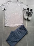 Grijze katoenen t-shirt, Comme neuf, Taille 48/50 (M), Olymp, Enlèvement ou Envoi