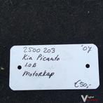 Kia Picanto 1.0 Benzine 2007 2500203 Motorkap, -, -, Enlèvement, Utilisé