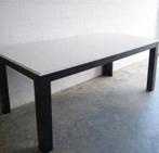 Eettafel wit hoogglans, Huis en Inrichting, Tafels | Eettafels, Ophalen, Gebruikt, Rechthoekig