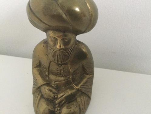 Figurine en  laiton  du Calife Haroun al Rachid, Antiquités & Art, Antiquités | Bronze & Cuivre, Bronze, Enlèvement