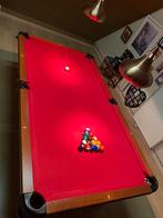 SAM Classic 220 Pooltafel (8-ft) incl. 2 lampen, Sport en Fitness, Biljarten en Poolen, Ophalen, Zo goed als nieuw, Pooltafel