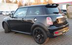 MINI Cooper S 1.6i Mayfair, 4 cilinders, Zwart, Leder, Bruin