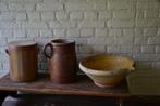landelijke antieke potten decoratief, Ophalen