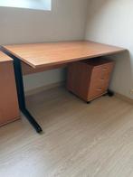 Bureau met kast en ladenblok, Ophalen, Gebruikt, Bureau