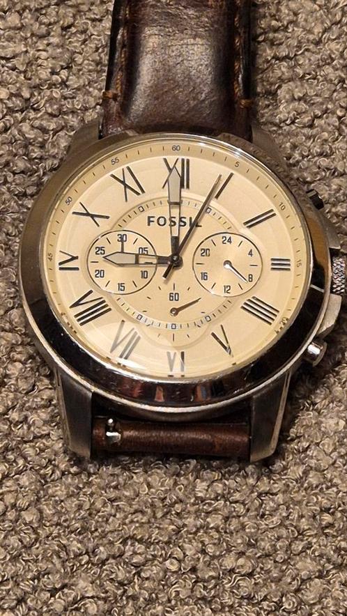 Montre pour homme Fossil. Modèle FS4735., Bijoux, Sacs & Beauté, Montres | Hommes, Utilisé, Montre-bracelet, Autres marques, Acier