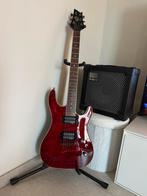 Cort KX1Q Rode (EMG HZ) Gitaar, Ophalen, Zo goed als nieuw