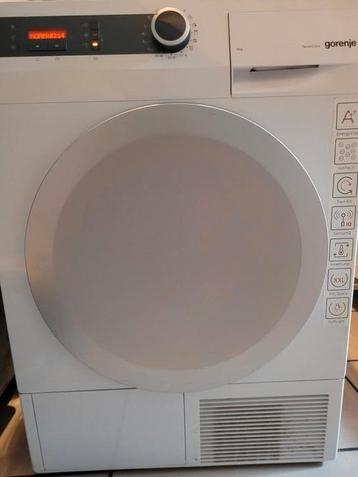 Gorenje A++ 8 kg wasdroger beschikbaar voor biedingen