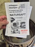Ontsapper Stoompan - NATURSAFT, Huis en Inrichting, Ophalen, Zo goed als nieuw, Inox, Kookpan of Snelkookpan