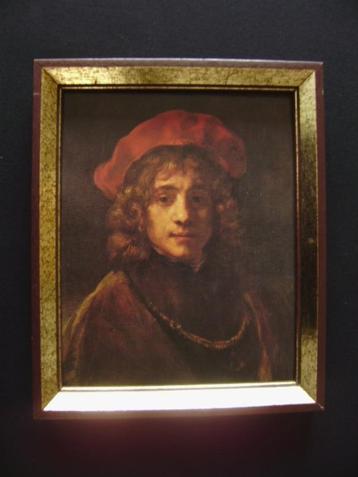TITUS >>> zoon van REMBRANDT VAN RIJN <<< Repro op karton beschikbaar voor biedingen