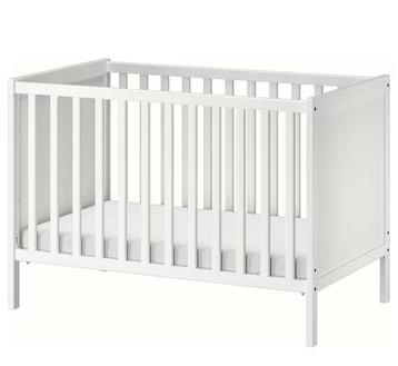 Lit bébé Ikea Sundvik blanc - comme neuf, Enlèvement, Comme neuf