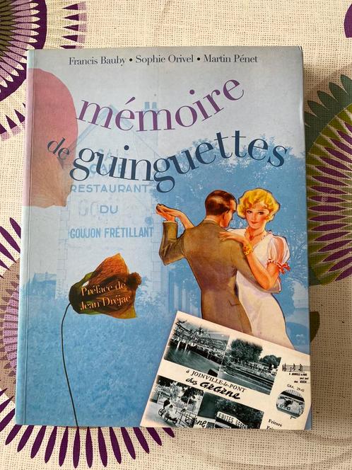 Geheugen van guinguettes boek, Boeken, Geschiedenis | Nationaal