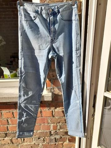 Blauwe Dames jeans High Waist van Jeggings H&M  Maat 29/30