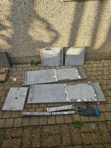 Geef stuckjes blauwe steen, Tuin en Terras, Ophalen