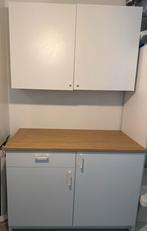 Ikea knoxhult onder + bovenkast, Huis en Inrichting, Ophalen, Gebruikt