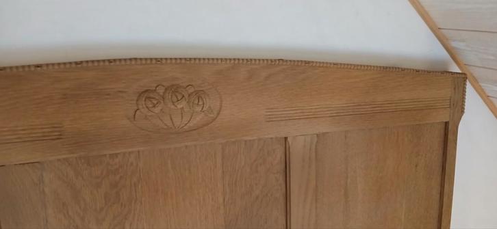 Antiek bed ,Twijfelaar., Antiquités & Art, Antiquités | Meubles | Lits, Enlèvement