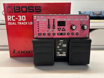 Boss rc-30 dual track looper beschikbaar voor biedingen