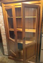 Grenen vitrinekast en dressoir, Ophalen, Gebruikt, Grenenhout