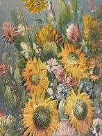 Peinture nature morte de fleurs par Charles Benolt, Antiquités & Art, Enlèvement ou Envoi