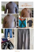 Lot pulls hommes L XL chemise et jeans, Enlèvement ou Envoi, Autres couleurs, Taille 52/54 (L), Porté