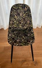 Bureaustoel, eetkamerstoel met bladerpatroon, Enlèvement, Comme neuf