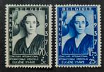 België: OBP 456/57 ** Koningin Elizabeth 1937., Postzegels en Munten, Frankeerzegel, Ophalen of Verzenden, Zonder stempel, Postfris