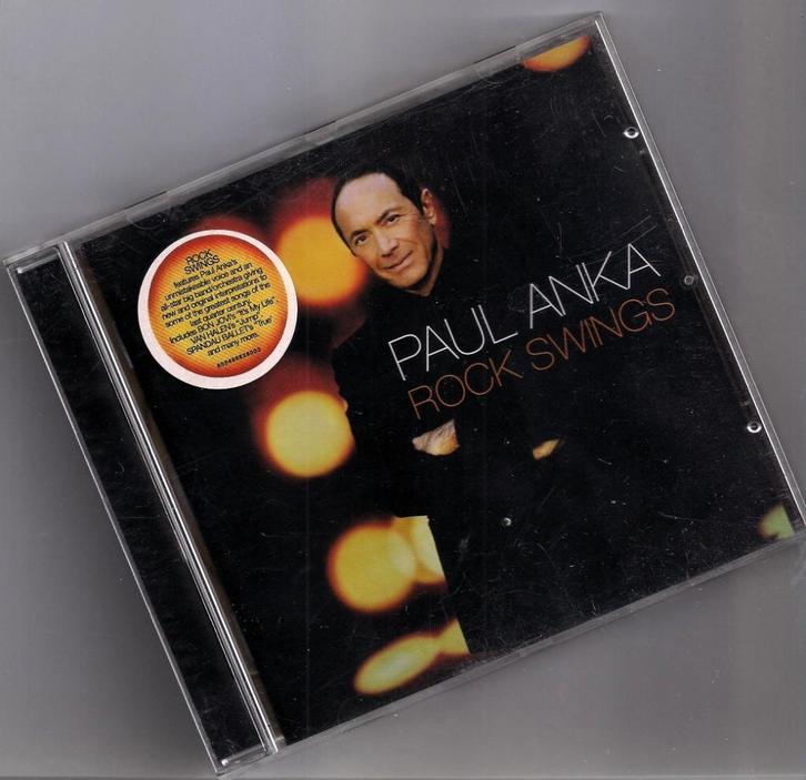 PAUL ANKA Rock Swings CD Verve OASIS NIRVANA, Cd's en Dvd's, Cd's | Jazz en Blues, Gebruikt, Jazz, 1980 tot heden, Ophalen of Verzenden