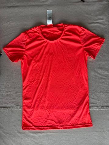 Nieuwe Fluo roze/koraal Zwemshirt Décathlon Maat M beschikbaar voor biedingen