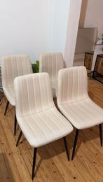 Ensemble de 4 chaises de salle à manger, Autres couleurs, Comme neuf, Enlèvement, Métal
