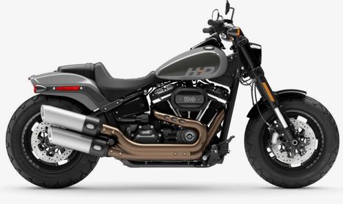Harley-Davidson Chopper FAT BOB BILLIARD GREY (bj 2024), Motoren, Motoren | Harley-Davidson, Overig, ABS