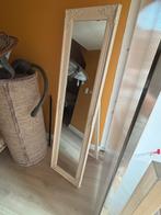 Staande spiegel met omlijsting, Huis en Inrichting, Woonaccessoires | Spiegels, Ophalen, Minder dan 50 cm, Zo goed als nieuw, 150 tot 200 cm
