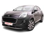 FORD Puma 1.0 EcoBoost 125 Automaat Titanium X + GPS + LED L, Auto's, Ford, Automaat, Puma, Zwart, SUV of Terreinwagen