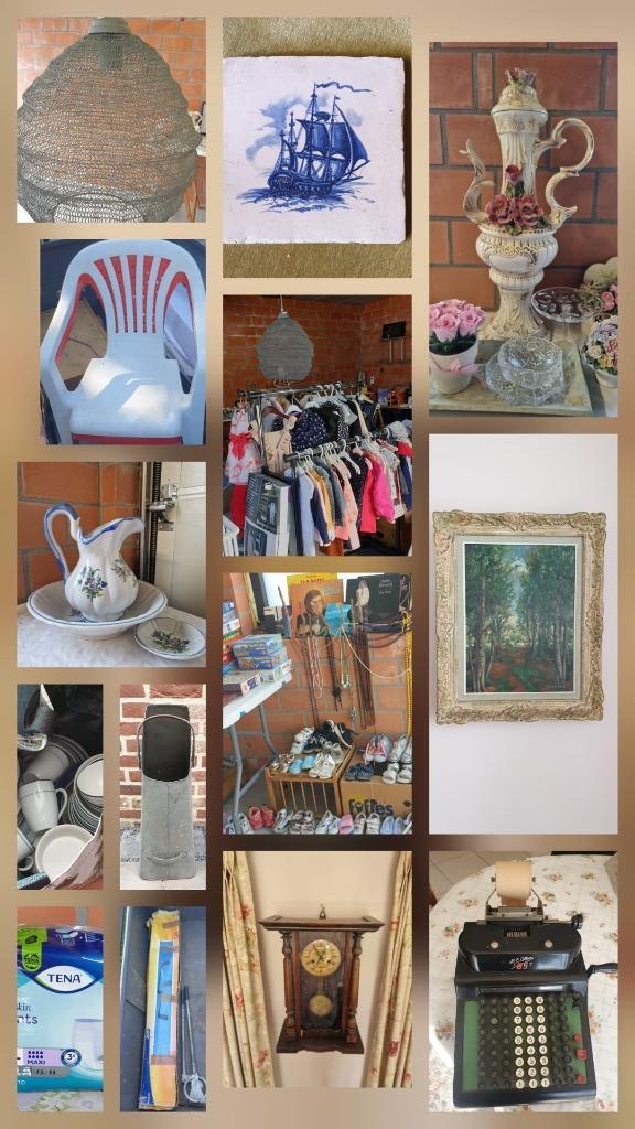 garageverkoop, Diversen, Rommelmarktspullen, Ophalen