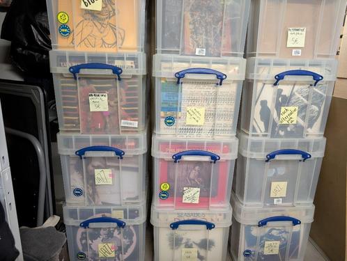 3000 kwaliteitsplaten aan rommelmarktpijzen, Cd's en Dvd's, Vinyl | Overige Vinyl, Zo goed als nieuw, 12 inch, Ophalen