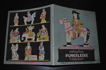 BELVES Statuettes de porcelaine à colorier Père Castor 1947, Enlèvement ou Envoi