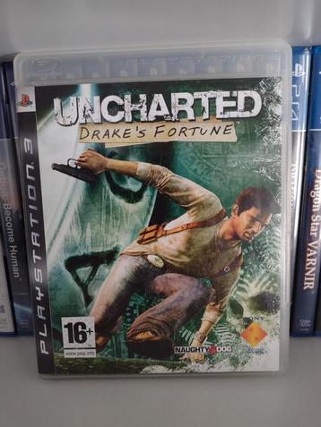 Jeu PS3 "Uncharted : Drake's Fortune" (bon état)