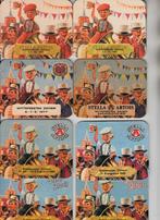 11 Bierviltjes Zichem Wittefeesten 1974/1984, Ophalen of Verzenden, Zo goed als nieuw, Viltje(s), Overige merken