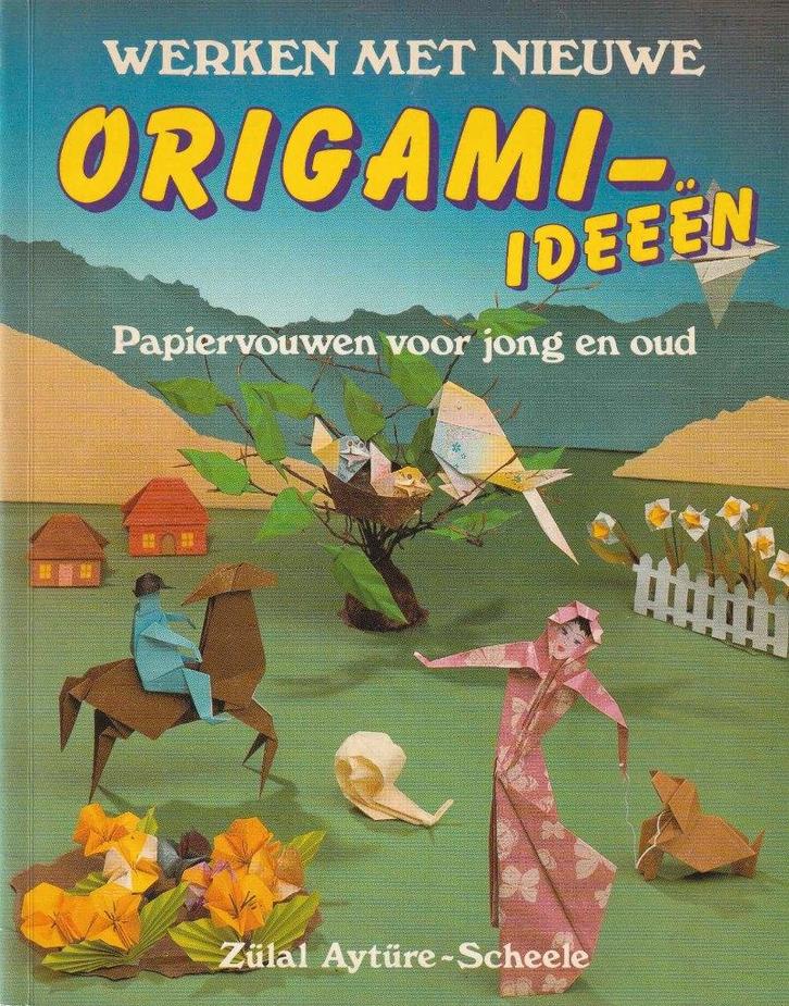 Werken met nieuwe Origami-ideeën, Boeken, Hobby en Vrije tijd, Zo goed als nieuw, Ophalen of Verzenden