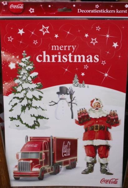 coca cola kerst raamdecoratie Coca-Cola kersttruck kerstman, Verzamelen, Merken en Reclamevoorwerpen, Nieuw, Ophalen of Verzenden