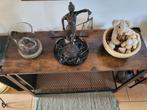 Bijzettafel-haltafel, Huis en Inrichting, Tafels | Sidetables, Ophalen, Zo goed als nieuw