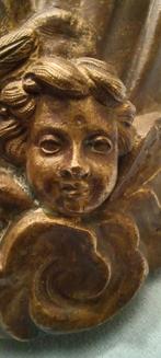 Bénitier. Bronze. Néogothique. 19e s., Antiquités & Art, Enlèvement ou Envoi