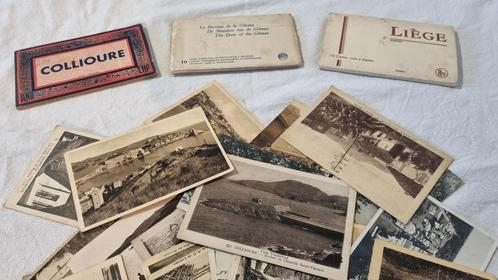 Lot 50 cartes postales rétro livret Collioure Gileppe guerre, Collections, Cartes postales | Thème, Non affranchie, 1940 à 1960