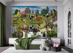 Boerderijdieren Poster Behang Walltastic - Gratis Verzending, Ophalen of Verzenden, Nieuw, Wanddecoratie