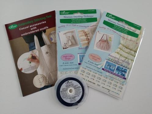 Clover : 4-delig lot, Hobby en Vrije tijd, Borduren en Borduurmachines, Nieuw, Onderdeel of Accessoires, Ophalen of Verzenden