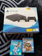 PS4 te koop. Werkt nog prima., Games en Spelcomputers, Spelcomputers | Sony PlayStation 4, Ophalen, Met games, Met 2 controllers