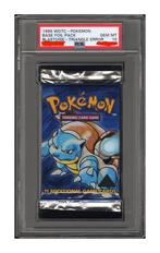 Pokémon Base Black Triangle Error Booster Blastoise PSA 10, Hobby en Vrije tijd, Verzamelkaartspellen | Pokémon, Ophalen of Verzenden