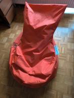 Pouf Sit&Joy orange, Huis en Inrichting, Zitzakken, Ophalen, Zo goed als nieuw, Zitzak