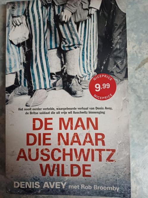 Rob Broomby - De man die naar Auschwitz wilde, Boeken, Overige Boeken, Zo goed als nieuw, Ophalen of Verzenden