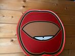 Red lips bord met led verlichting (45cm), Ophalen of Verzenden