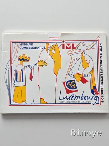 Luxemburg 500 frank zilver 1995 beschikbaar voor biedingen